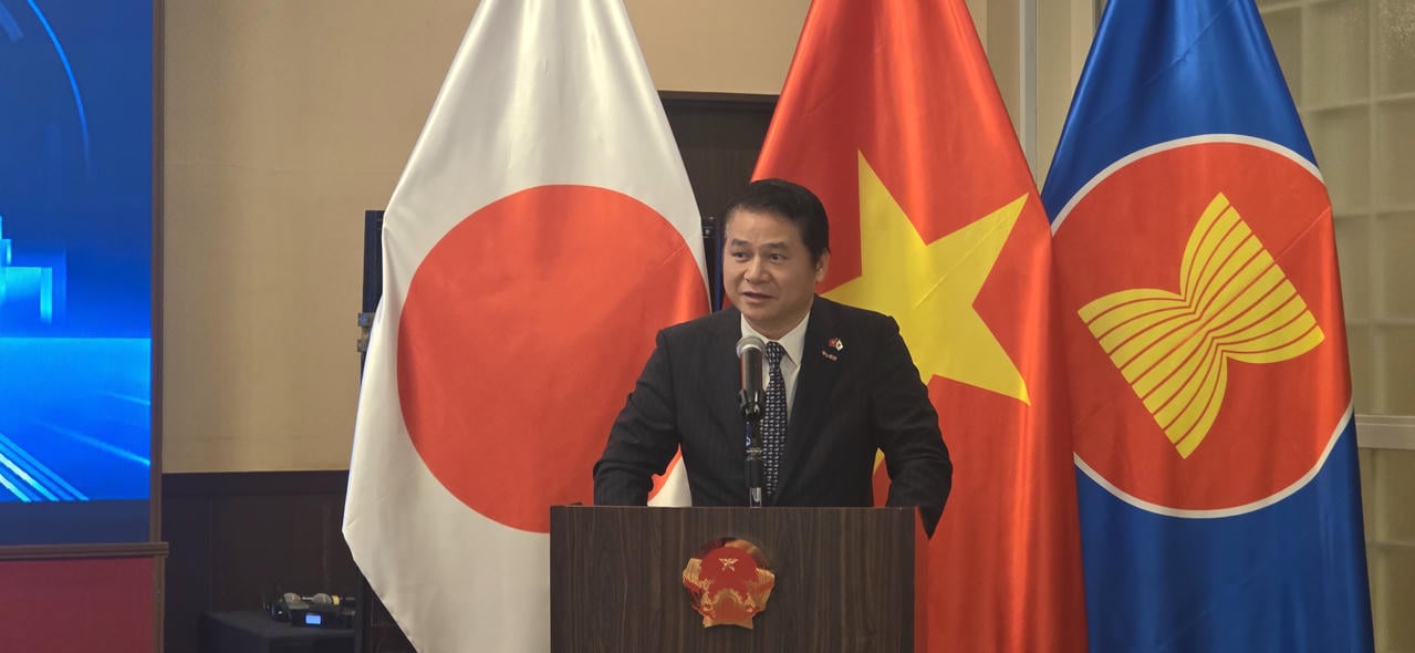 លោក Ta Duc Minh - ទីប្រឹក្សាពាណិជ្ជកម្មវៀតណាមនៅប្រទេសជប៉ុនបានចែករំលែកព័ត៌មានសំខាន់ៗដើម្បីបង្កើនប្រសិទ្ធភាពជំរុញអាជីវកម្ម។