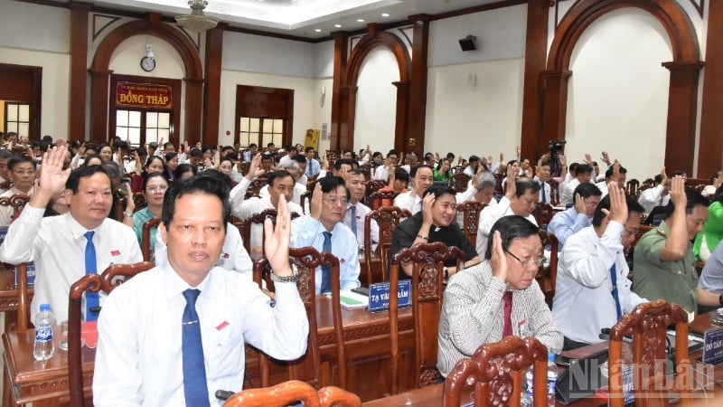 Tijdens de vergadering stemden de afgevaardigden vóór goedkeuring van het ontwerp van resolutie.