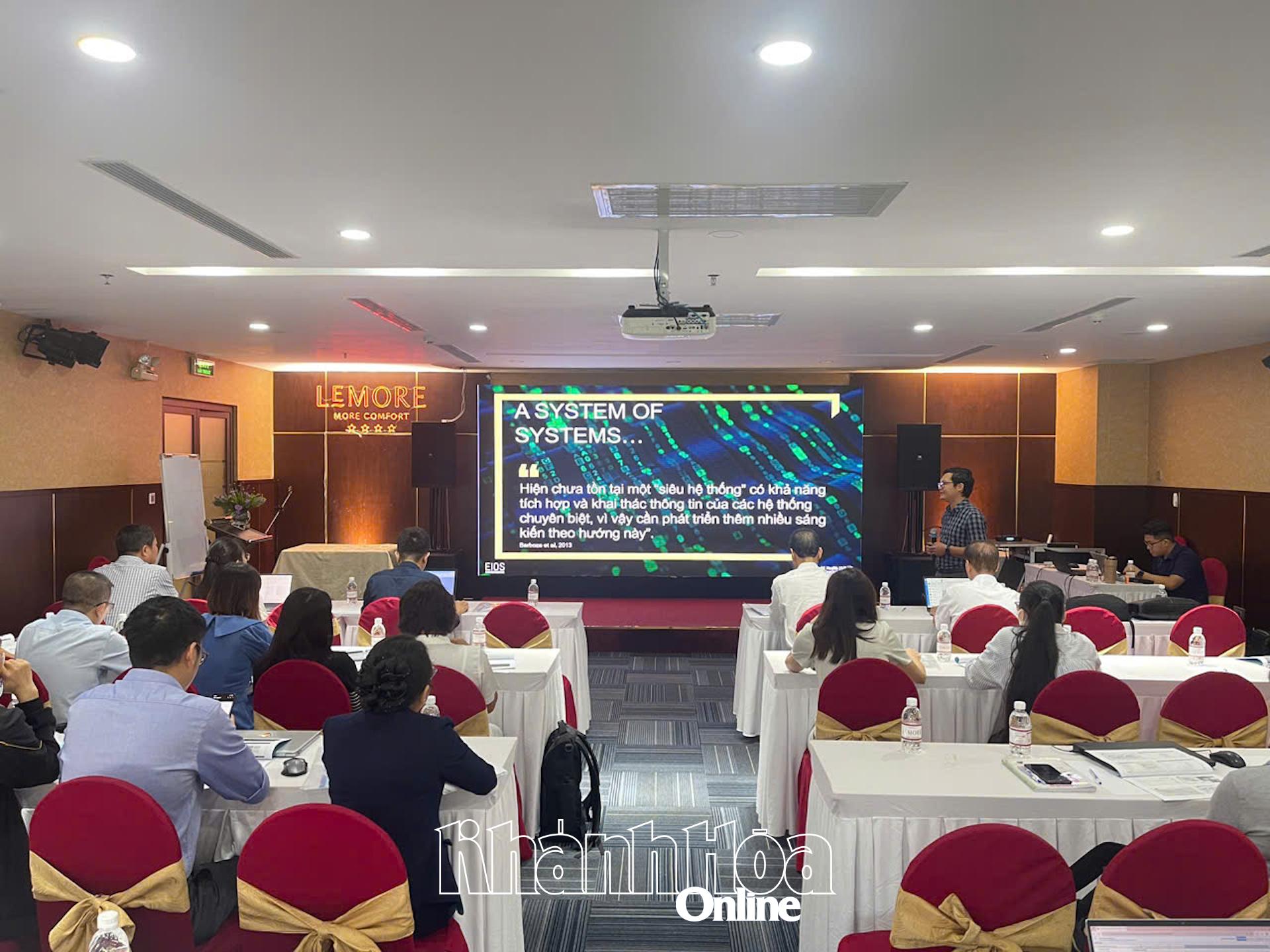 Delegaterna får höra en rapport om EIOS-verktygets allvar och tillämpning.