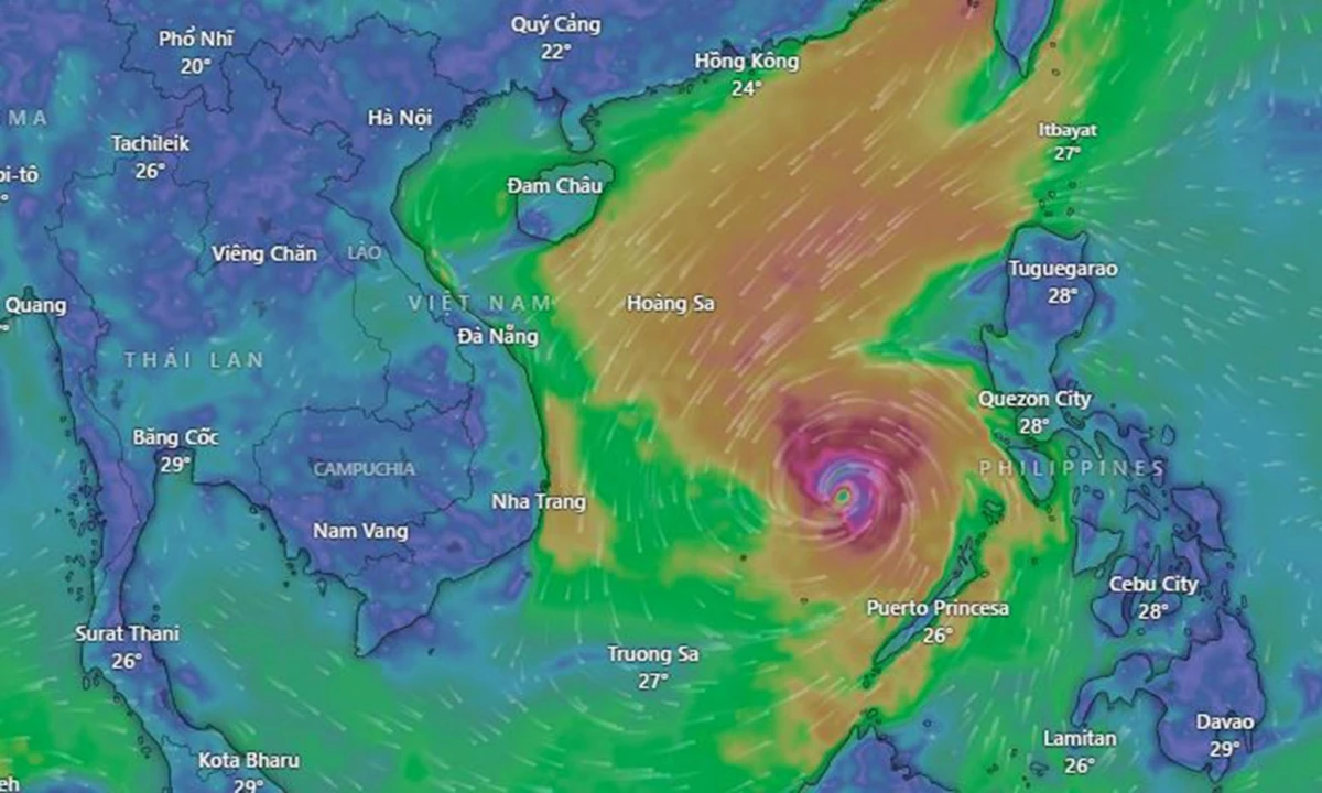 Επείγουσα αποστολή για την αντιμετώπιση της καταιγίδας Kalmaegi με ριπές ανέμου επιπέδου 17 που πρόκειται να εισέλθουν στην Ανατολική Θάλασσα