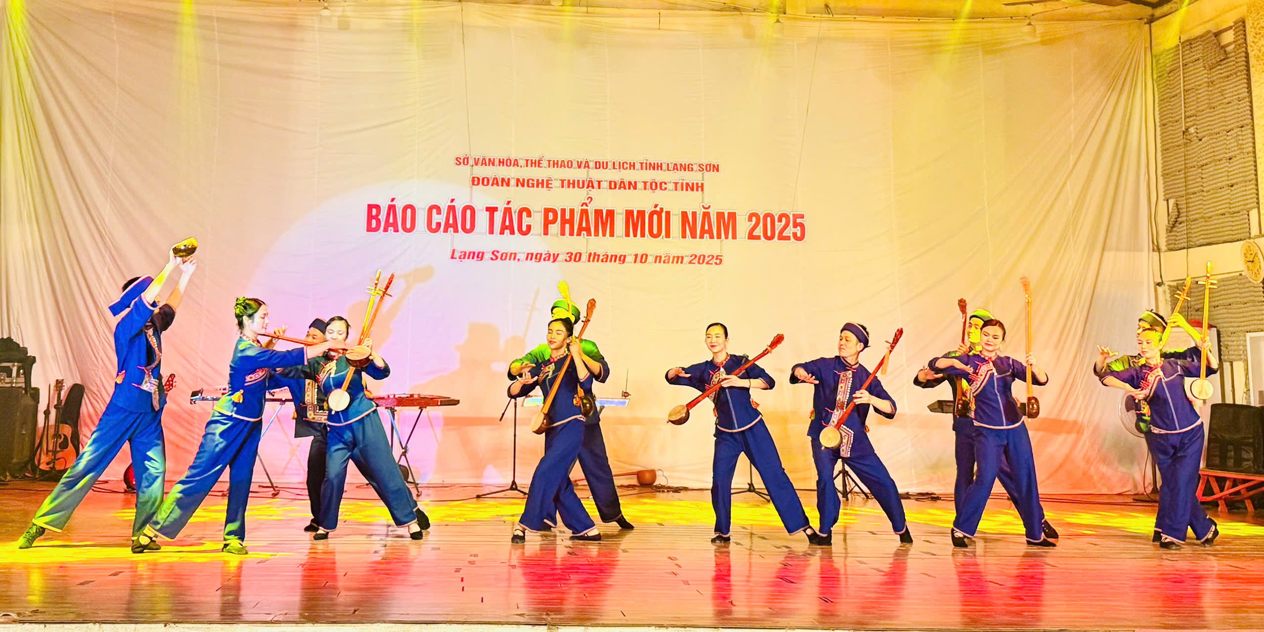 Đoàn Nghệ thuật Dân tộc tỉnh ra mắt 20 tác phẩm mới bổ sung năm 2025