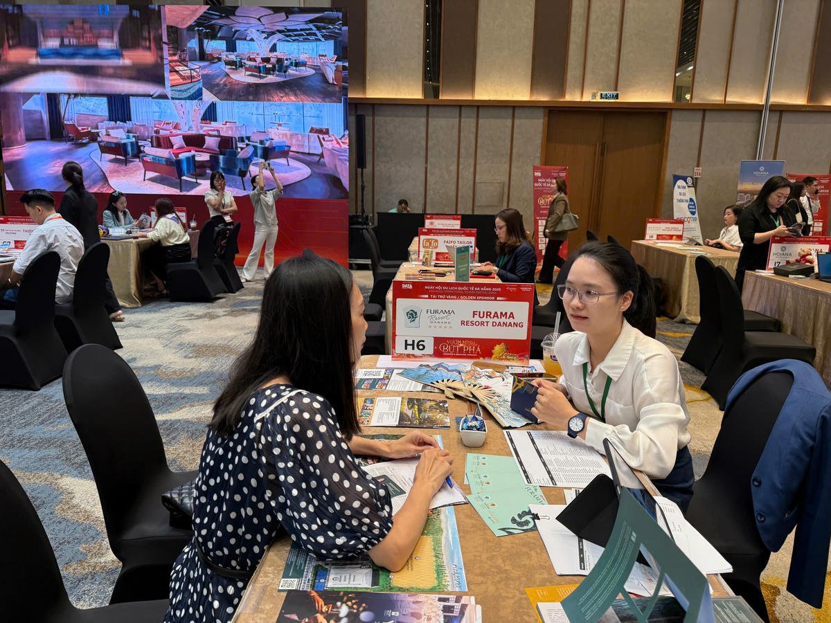 Festival yang menghubungkan pelaku usaha domestik dan asing di sektor pariwisata. Foto: Nguyen Tu