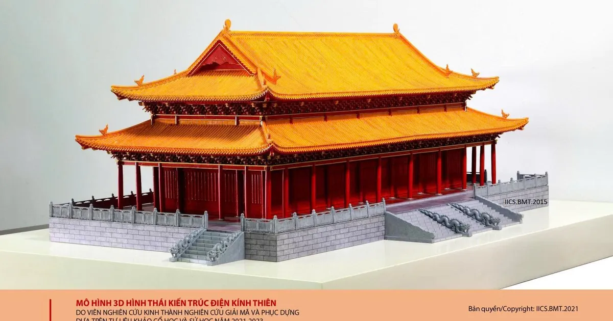 Di sản Hoàng thành Thăng Long dần hồi sinh sau 15 năm nghiên cứu