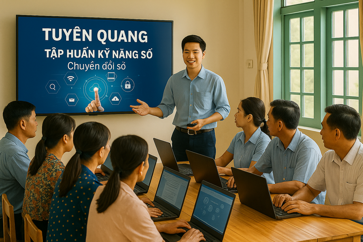 Rozvoj digitálních lidských zdrojů – udržitelný základ pro digitální transformaci v Tuyen Quang – Foto 1. Phát triển nguồn nhân lực số – nền tảng bền vững cho chuyển đổi số ở Tuyên Quang- Ảnh 1.
