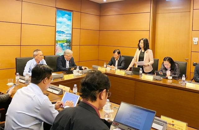 Bộ trưởng Bộ Y tế Đào Hồng Lan góp ý dự thảo Văn kiện trình Đại hội XIV của Đảng- Ảnh 1.