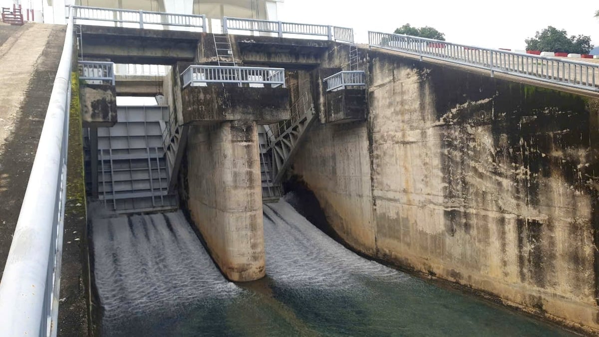 Công ty TNHH Một thành viên Khai thác công trình thủy lợi Khánh Hòa điều tiết 7 hồ chứa. Ảnh: KS.