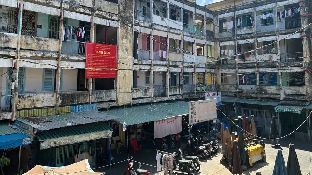 Wohnhaus Vinh Hoi, Bezirk Khanh Hoi, HCMC. Foto: THANH HIEN