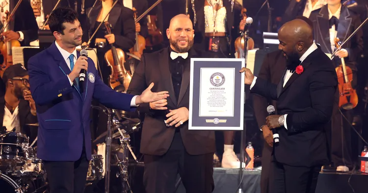 Kỷ lục Guinness vừa được xác lập trong một đêm nhạc