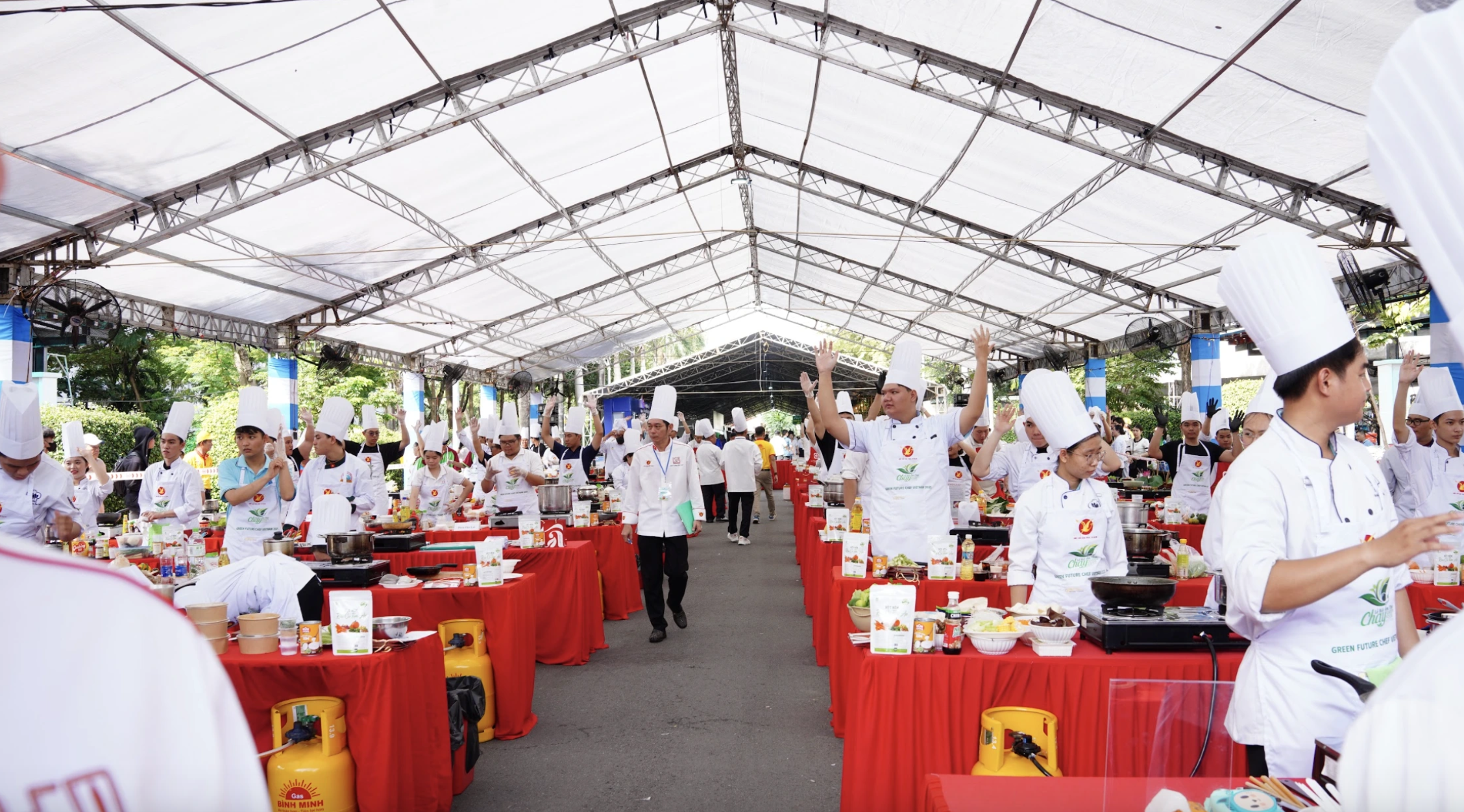 Độc đáo những 'thức uống xanh' xuất hiện ở lễ hội ẩm thực chay tại TP.HCM - Ảnh 11.