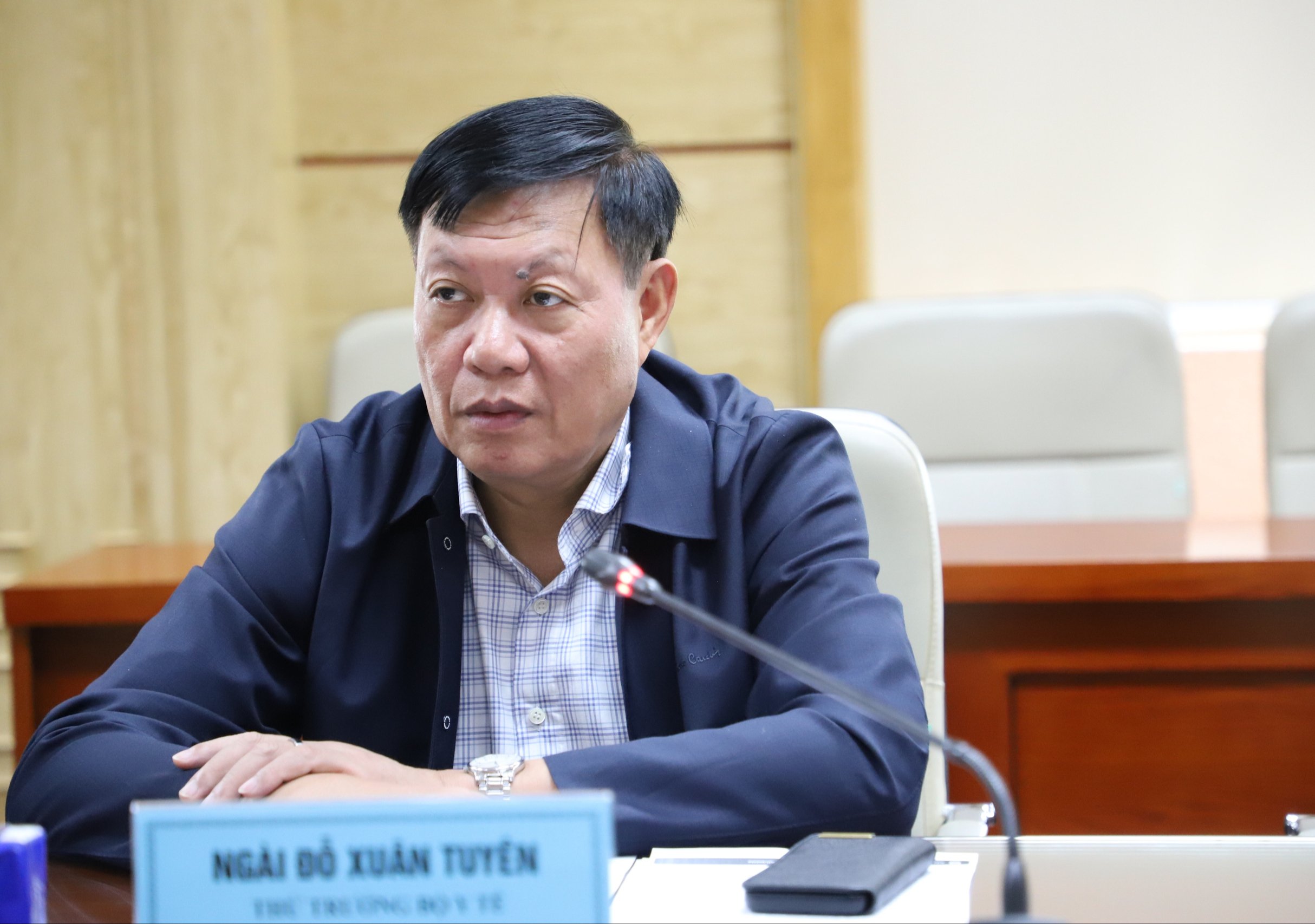 Thứ trưởng Bộ Y tế Đỗ Xuân Tuyên làm việc với Hiệp hội Công nghệ y tế tiên tiến – AdvaMed, Hoa Kỳ- Ảnh 1.