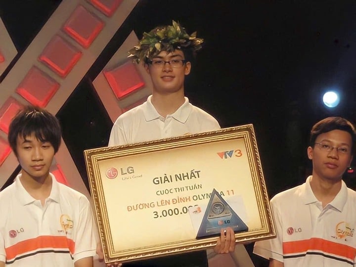 រូបថតលោក Hung ក្នុងពេលចូលរួមនៅ Olympia (រូបថត៖ NVCC)