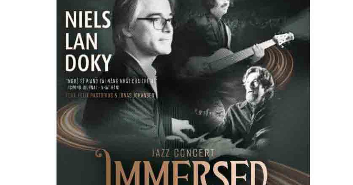 'Hiệp sĩ jazz' Niels Lan Doky biểu diễn tại TP.HCM