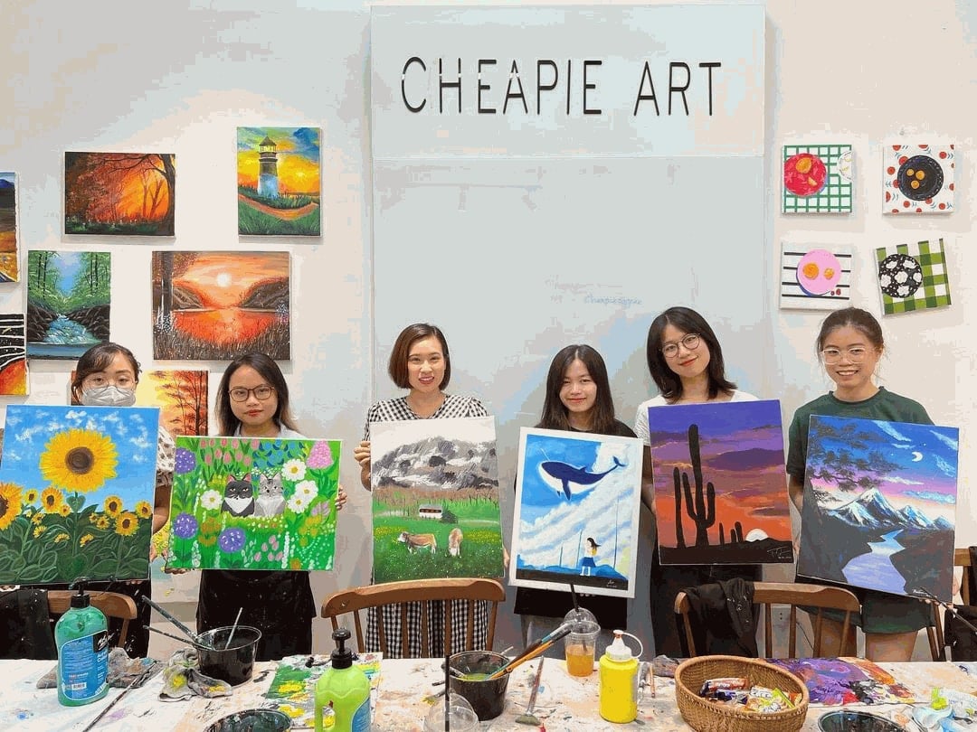 Мастерская живописи в Ханое