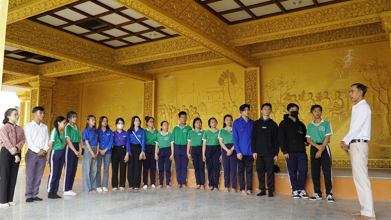 Röd adress för khmerfolket