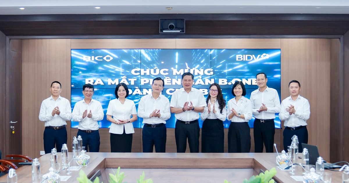 BIC nhận chuyển giao hệ thống quản trị nội bộ hiện đại từ BIDV