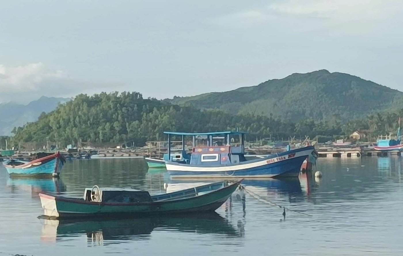 משטרת מחוז דאק לק ביצעה דיגיטציה וזיהתה 2,565/2,571 סירות דיג, והגיעה לשיעור של 99.77%. צילום: טראן טו. Công an tỉnh Đắk Lắk đã thực hiện số hóa, định danh được 2.565/2.571 tàu cá, đạt tỷ lệ 99,77%. Ảnh: Trần Thọ.