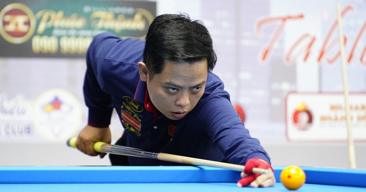 Lịch thi đấu billiards ngày 5.11: Nhà vô địch Việt Nam đối mặt thử thách