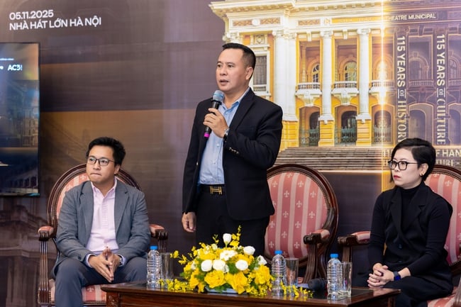 Når Hanoi operahus forteller historier med lys og lyd – Bilde 4. Khi Nhà hát Lớn Hà Nội kể chuyện bằng ánh sáng và âm thanh - Ảnh 4.