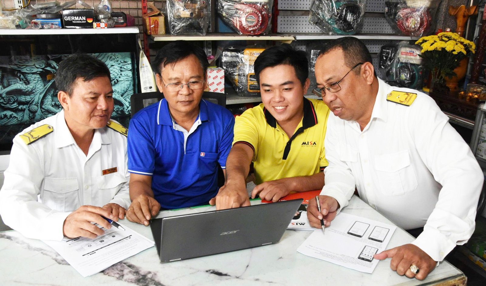 ພະແນກສ່ວຍສາອາກອນແຂວງອານຢາງ ປະຕິບັດ 60 ມື້ສູງສຸດຂອງການຫັນເປັນແບບຈໍາລອງການເກັບພາສີກ້ອນ