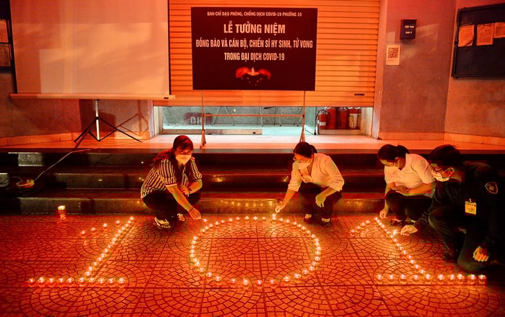 tưởng niệm nạn nhân Covid-19 - Ảnh 1.