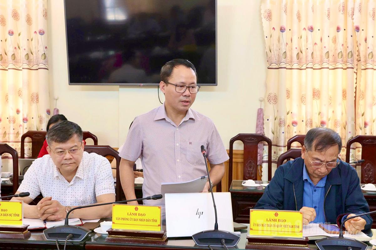 ថ្នាក់ដឹកនាំការិយាល័យប្រជាជនខេត្តបានថ្លែង។