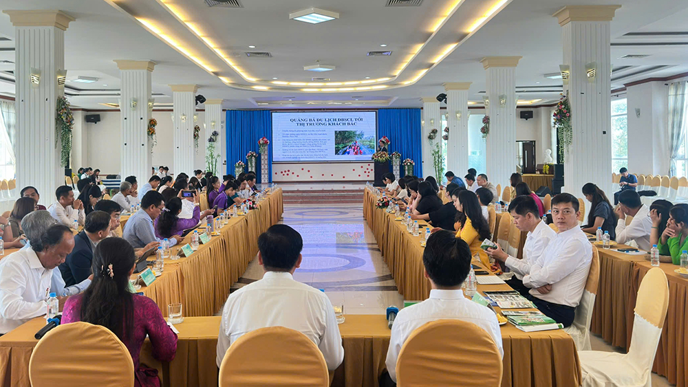 Hội nghị xúc tiến, quảng bá, hợp tác phát triển du lịch giữa Hà Nội và Vĩnh Long - Ảnh 4.