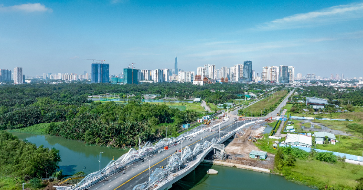 Đường liên phường xuyên tâm đô thị “tỷ đô” chuẩn bị thông xe – gỡ nút thắt ùn tắc cho nút giao lớn nhất TP. Hồ Chí Minh