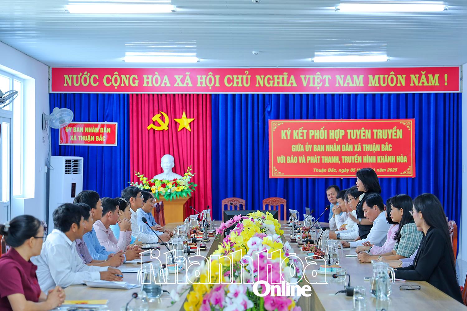 ទិដ្ឋភាពនៃពិធីចុះហត្ថលេខាលើកិច្ចសហប្រតិបត្តិការឃោសនា។