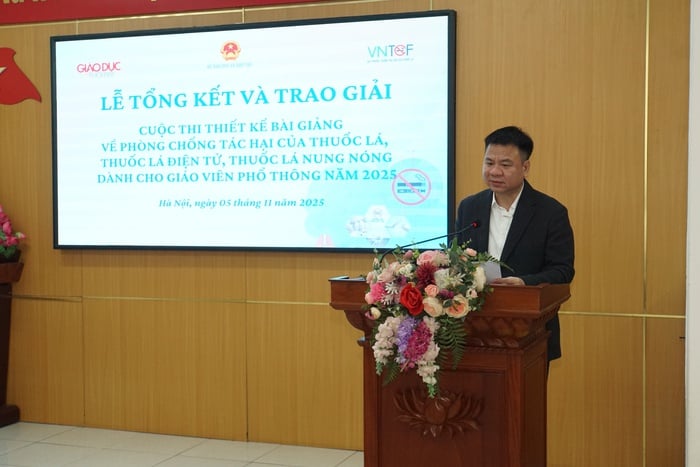 Mer än 6 800 föreläsningar slog larm om tobakens skadliga effekter i skolorna - Foto 2. Hơn 6.800 bài giảng gióng lên “hồi chuông” cảnh tỉnh về tác hại của thuốc lá trong học đường- Ảnh 2.