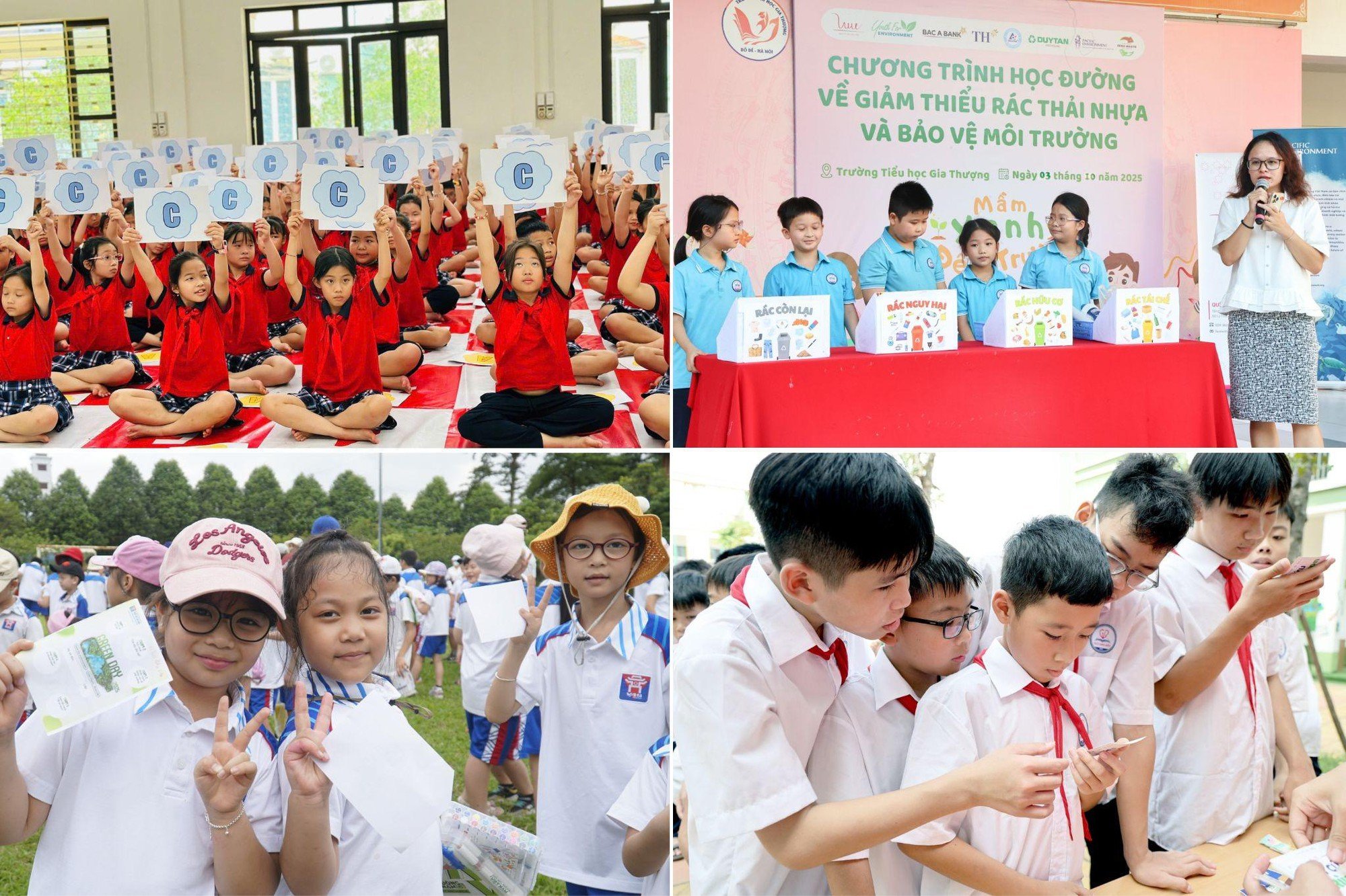 School Tour 2025 - Mầm xanh đến trường lan tỏa thông điệp sống xanh tới hơn 5.500 học sinh trên địa bàn TP. Hà Nội- Ảnh 2.