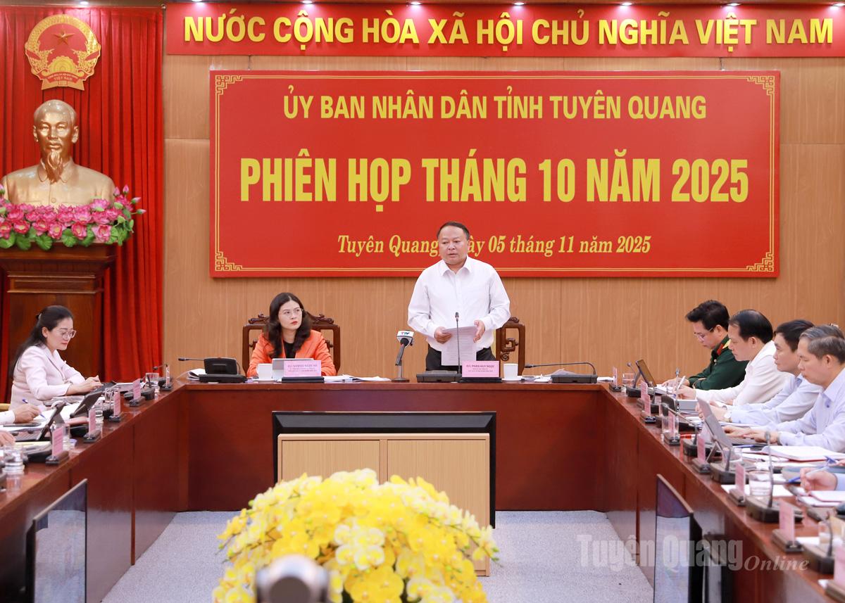Chủ tịch UBND tỉnh Phan Huy Ngọc: Thực hiện tinh thần “6 rõ”, nỗ lực hoàn thành các chỉ tiêu, nhiệm vụ năm 2025