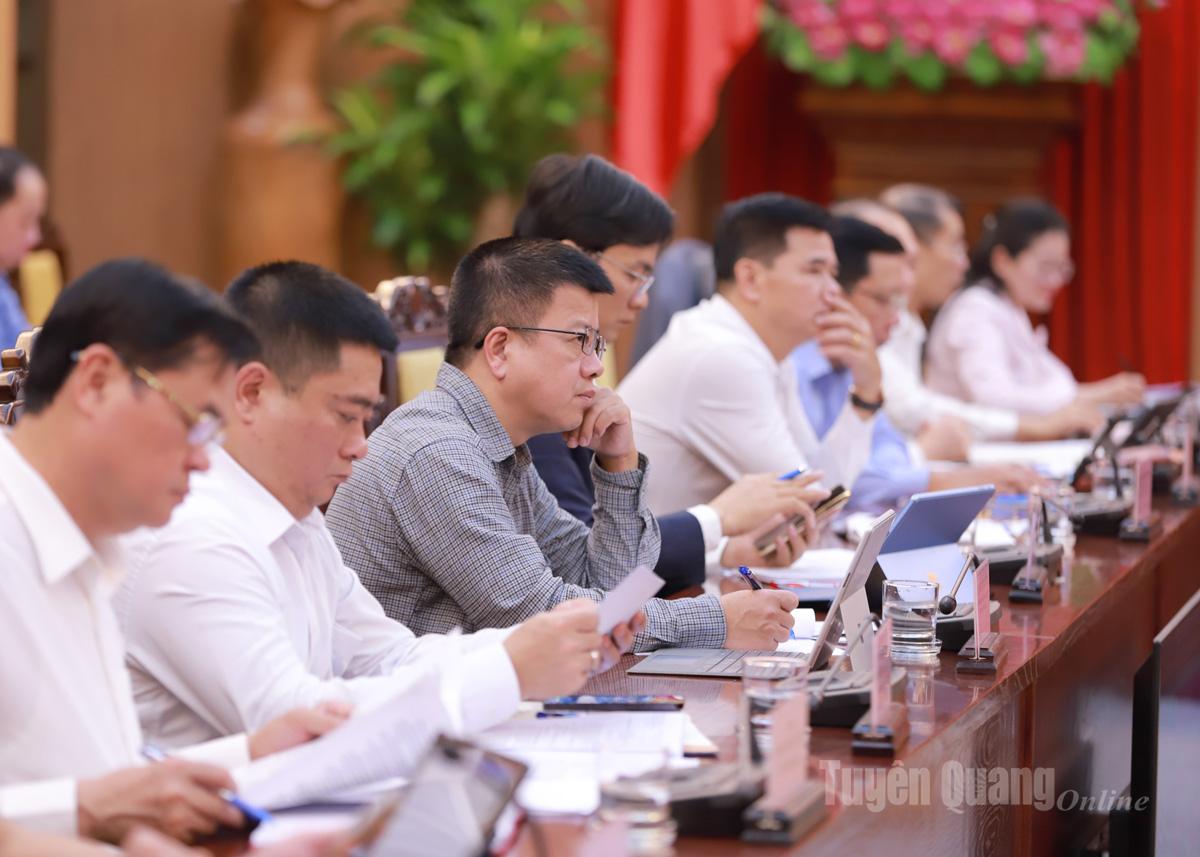 Chefer för avdelningar och filialer deltog i mötet.