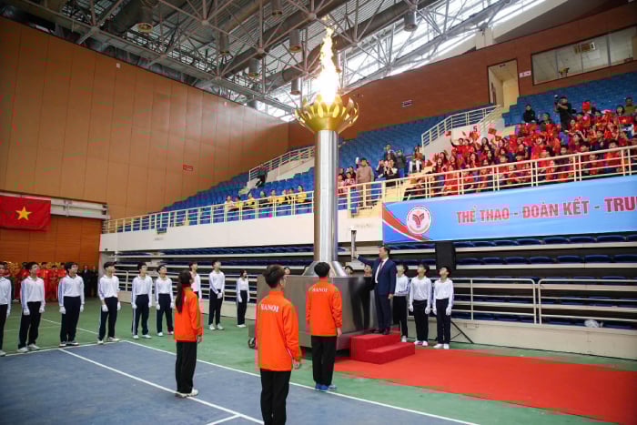 Sôi nổi Đại hội Thể dục thể thao phường Từ Liêm lần thứ I, năm 2025- Ảnh 1.