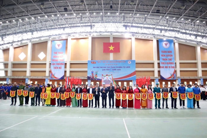 Sôi nổi Đại hội Thể dục thể thao phường Từ Liêm lần thứ I, năm 2025- Ảnh 3.
