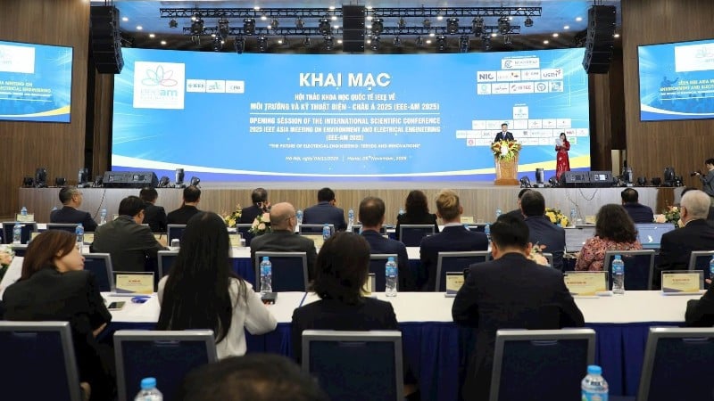 Πανόραμα της τελετής έναρξης του Ασιατικού Συνεδρίου Περιβάλλοντος και Μηχανικής του 2025.