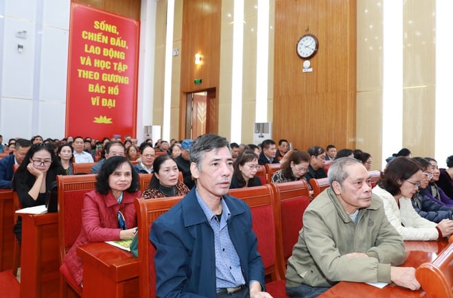 Hoang Mai-distriktet: Organiser minst ett møte og dialog hvert kvartal for å lytte til anbefalinger fra grasrota – Bilde 2. Phường Hoàng Mai: Mỗi quý tổ chức ít nhất 1 lần giao ban, đối thoại để lắng nghe kiến nghị từ cơ sở- Ảnh 2.