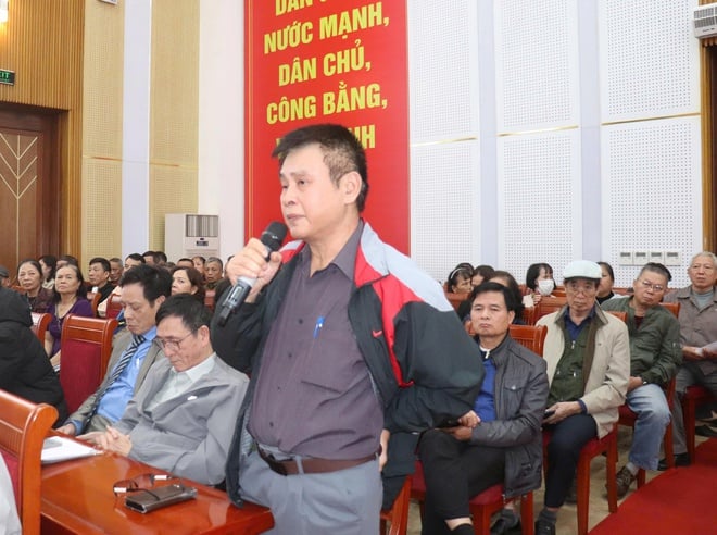 Hoang Mai-distriktet: Organiser minst ett møte og dialog hvert kvartal for å lytte til anbefalinger fra grasrota – Bilde 3. Phường Hoàng Mai: Mỗi quý tổ chức ít nhất 1 lần giao ban, đối thoại để lắng nghe kiến nghị từ cơ sở- Ảnh 3.