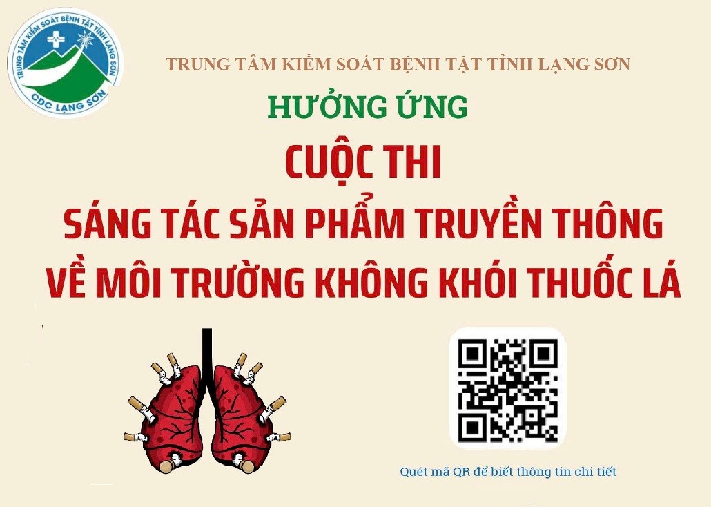 Hưởng ứng cuộc thi “Sáng tạo sản phẩm truyền thông về môi trường không khói thuốc lá”