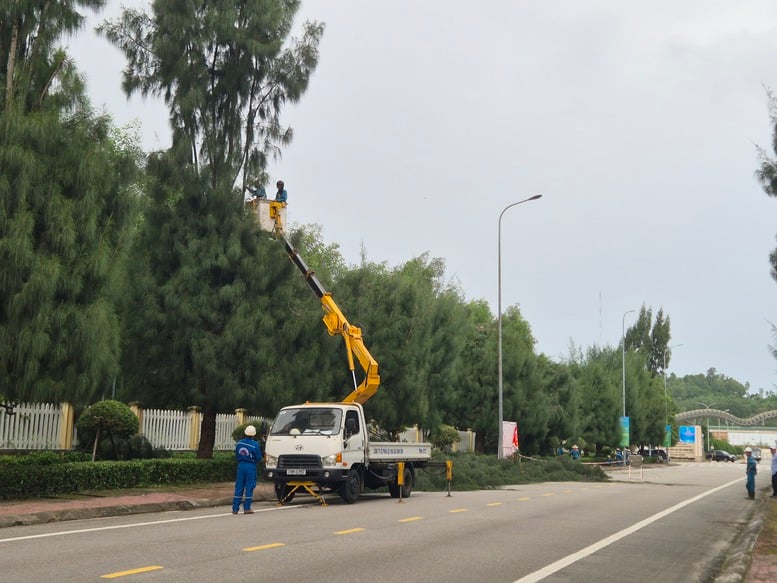 BSR reagerar proaktivt på storm nr 13 - Foto 2.