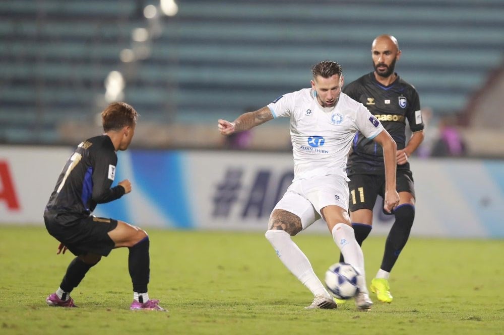 Klub Nam Dinh tvrdě hrál proti japonskému týmu na „Asijském poháru C2“ - foto 1