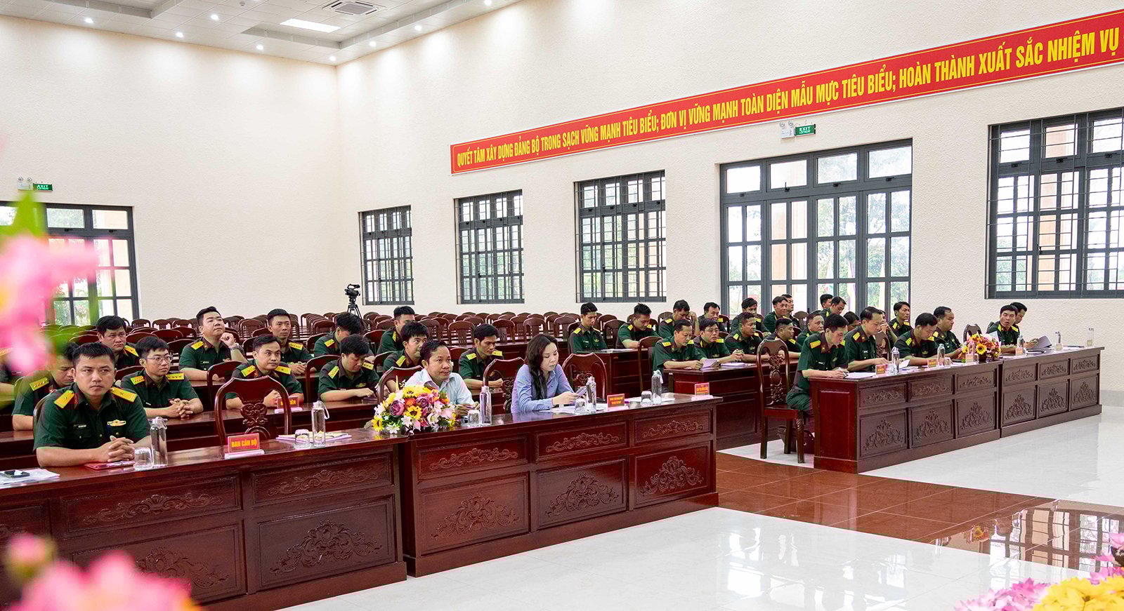 アンザン省軍におけるクメール語上級訓練クラス開講