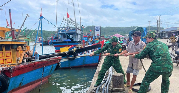 Quảng Ngãi: Toàn bộ hệ thống chính trị vào cuộc, tập trung toàn lực ứng phó bão số 13