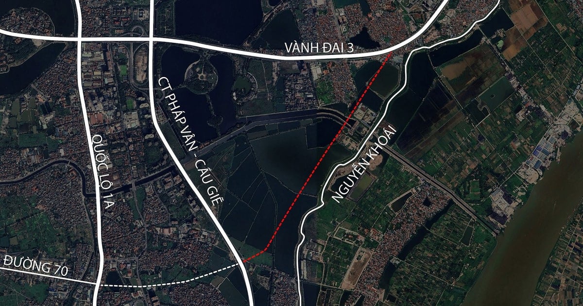 Dự án 3.200 tỷ nối cao tốc Pháp Vân và Vành đai 3 chậm tiến độ