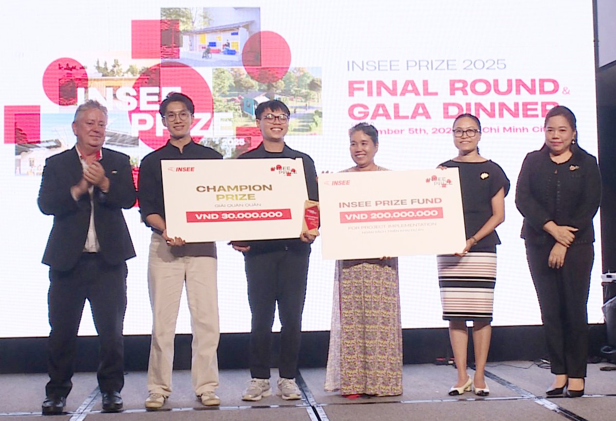 INSEE-PRISET 2025 Final - Avslutar den 17:e resan för att hitta gröna byggidéer för samhället