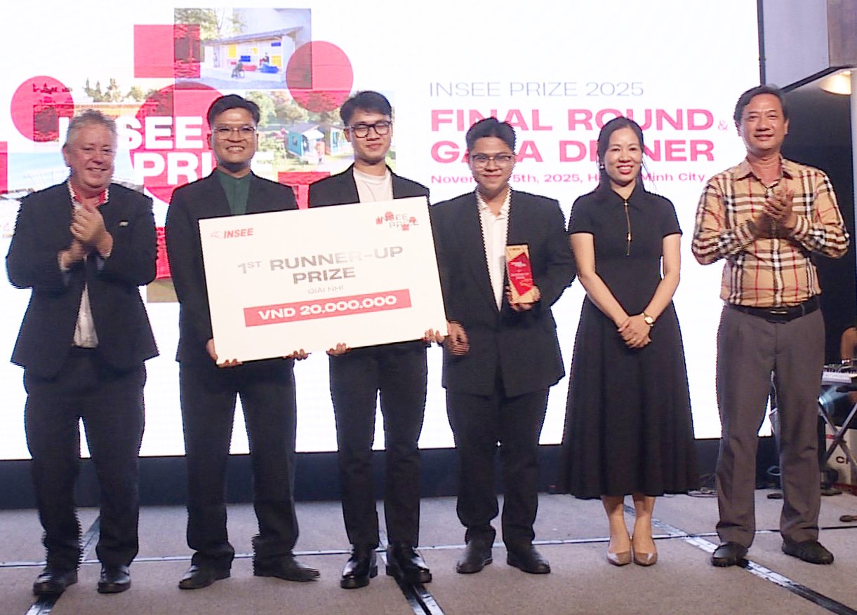 INSEE-PRISET 2025 Final - Avslutar den 17:e resan för att hitta gröna byggidéer för samhället