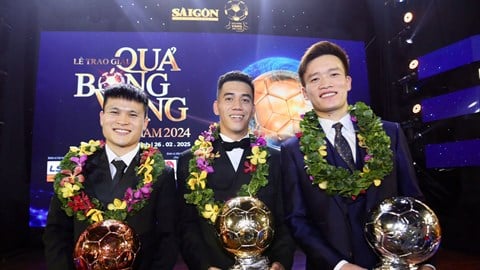 Тянь Линь и Туй Чанг выиграли Золотой мяч Вьетнама 2024 года