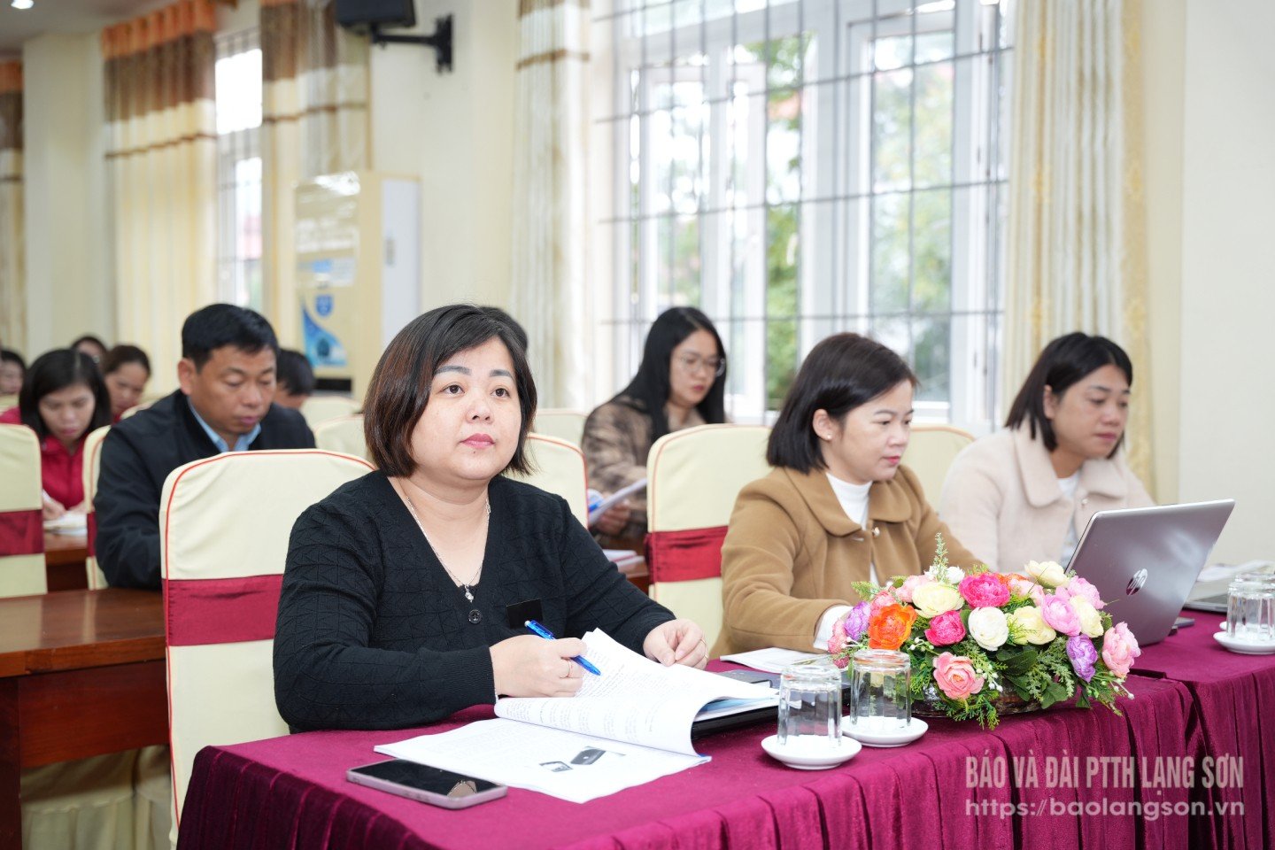 Delegater som deltar i utbildningen