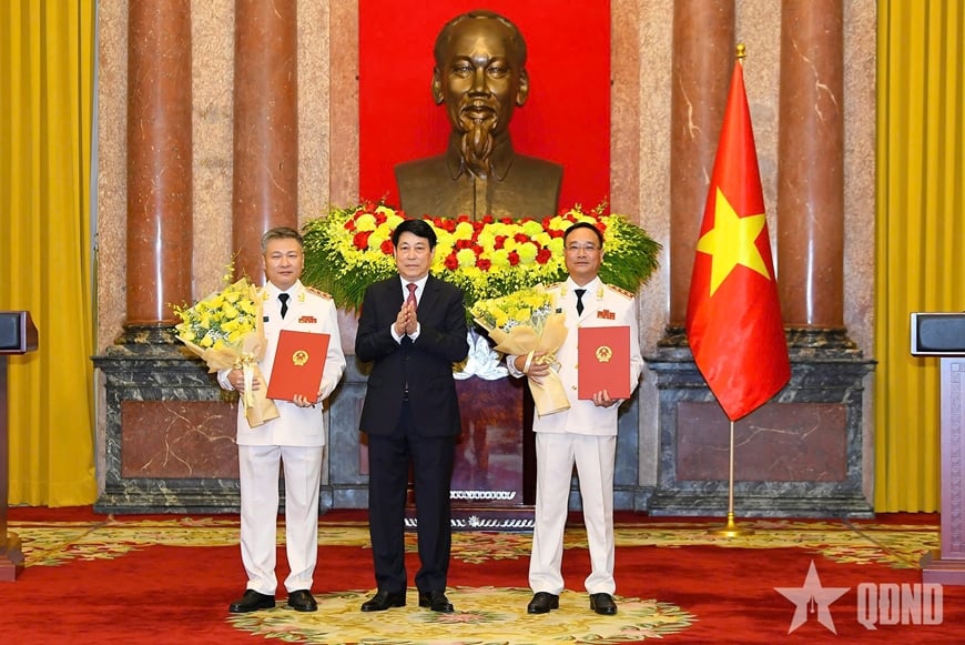 Thượng tướng Trịnh Văn Quyết được thăng quân hàm đại tướng - Ảnh 2.