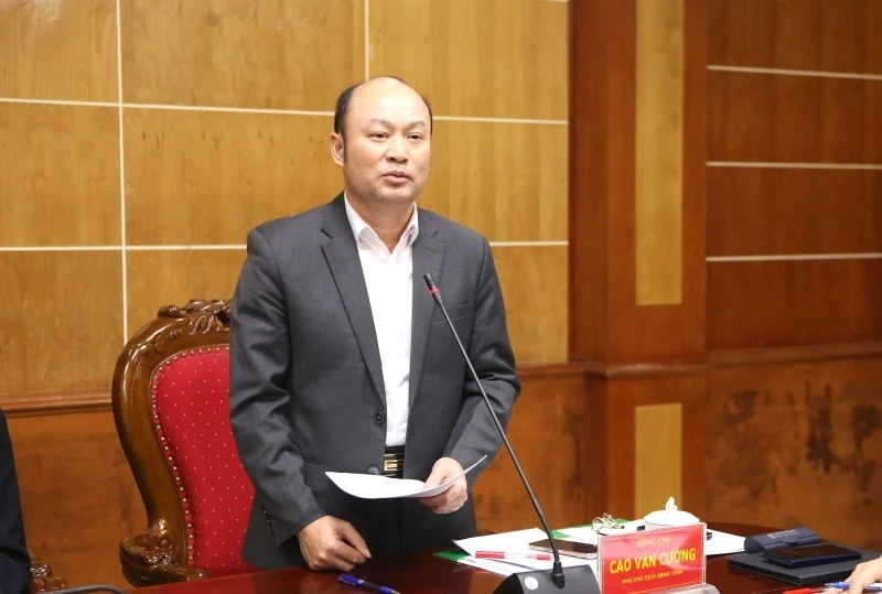 ຄະນະຜູ້ແທນເຮັດວຽກຂອງກະຊວງກະສິກຳ ແລະ ສິ່ງແວດລ້ອມ ໄດ້ເຮັດວຽກກັບແຂວງ ແທງຮ໋ວາ ກ່ຽວກັບການຕ້ານການຫາປາ IUU.