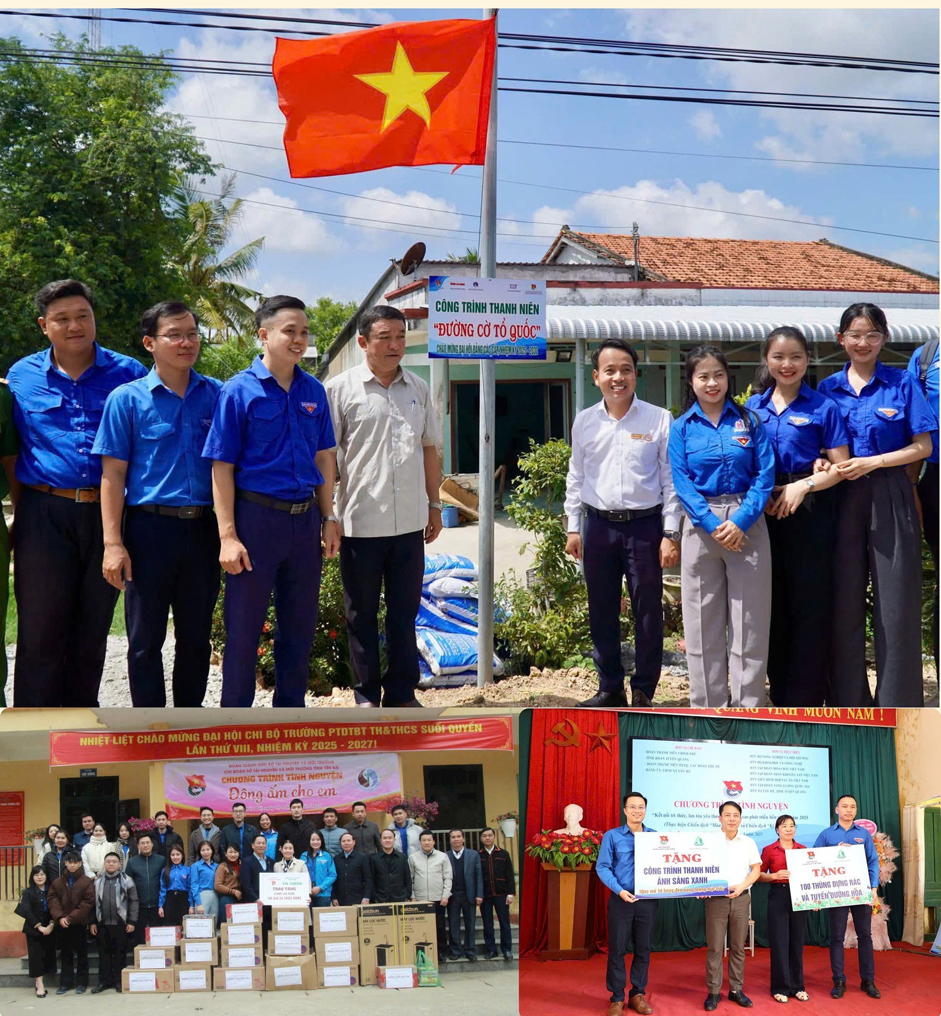 Dấu ấn tiên phong của thế hệ dám nghĩ, dám làm. Ảnh: Đoàn Bộ NN-MT.